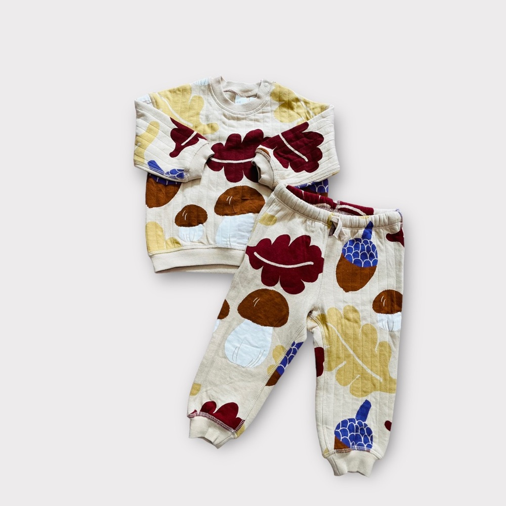 NWT H&M Quilted Sweater Set